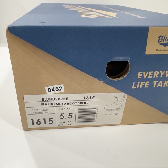 Blundstone 1615 Women’s Suede Leather Ankle Chelsea Boots - Picture 11 of 11